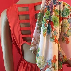 Women’s orange 🍊 Soprano dress.